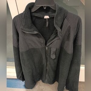 US Army Navy Black Fleece Zip-Up NWU Jacket